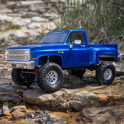 Axial Remote Control Planes Axial R/C Truck SCX10 III Base Camp 82 Chevy K10 RTR (Ready-to-Run, Battery and Charger Not Included) Blue, AXI03030T1