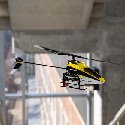 E-Flite Remote Control Planes Blade 120 S2 RTF Helicopter with SAFE® – Beginner-Friendly Coaxial Flight