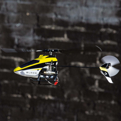E-Flite Remote Control Planes Blade 120 S2 RTF Helicopter with SAFE® – Beginner-Friendly Coaxial Flight