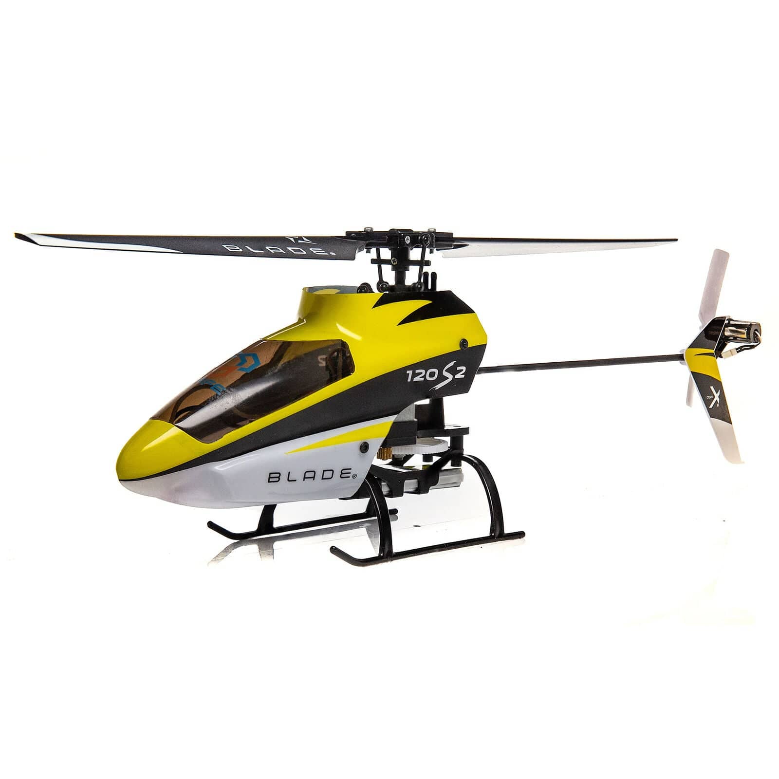 E-Flite Remote Control Planes Blade 120 S2 RTF Helicopter with SAFE® – Beginner-Friendly Coaxial Flight