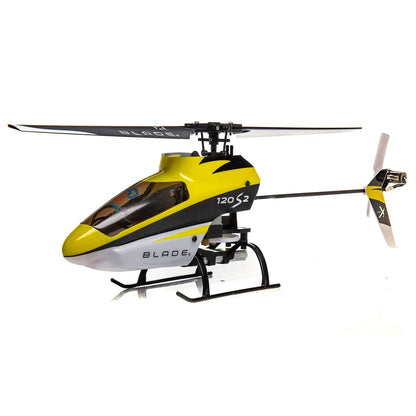 E-Flite Remote Control Planes Blade 120 S2 RTF Helicopter with SAFE® – Beginner-Friendly Coaxial Flight