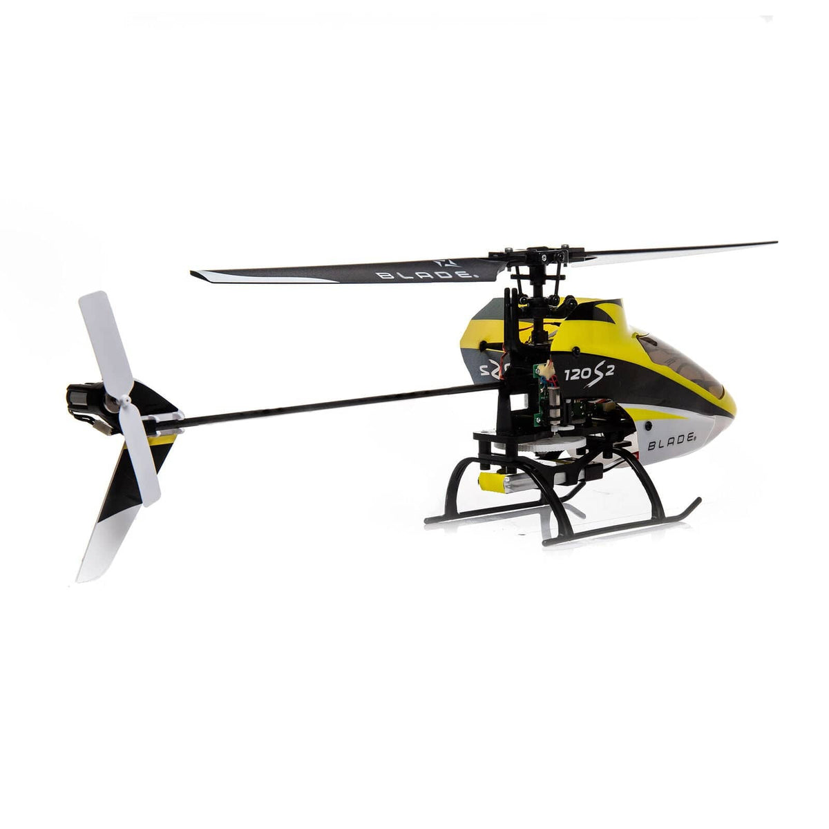 E-Flite Remote Control Planes Blade 120 S2 RTF Helicopter with SAFE® – Beginner-Friendly Coaxial Flight