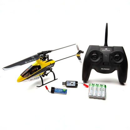 E-Flite Remote Control Planes Blade 120 S2 RTF Helicopter with SAFE® – Beginner-Friendly Coaxial Flight