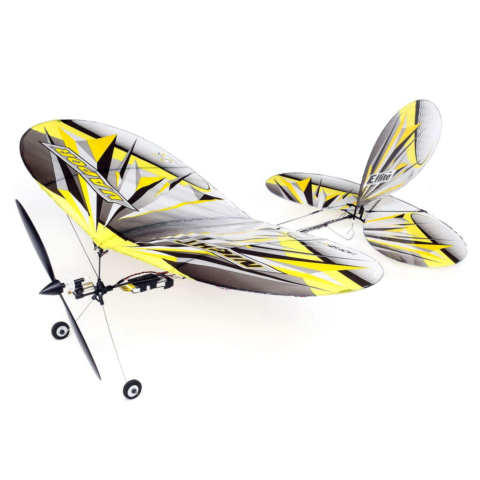 HobbyZone Remote Control Planes E-flite UMX Night Vapor RTF with AS3X® & SAFE® Select – Glow-in-the-Dark Mini Floater