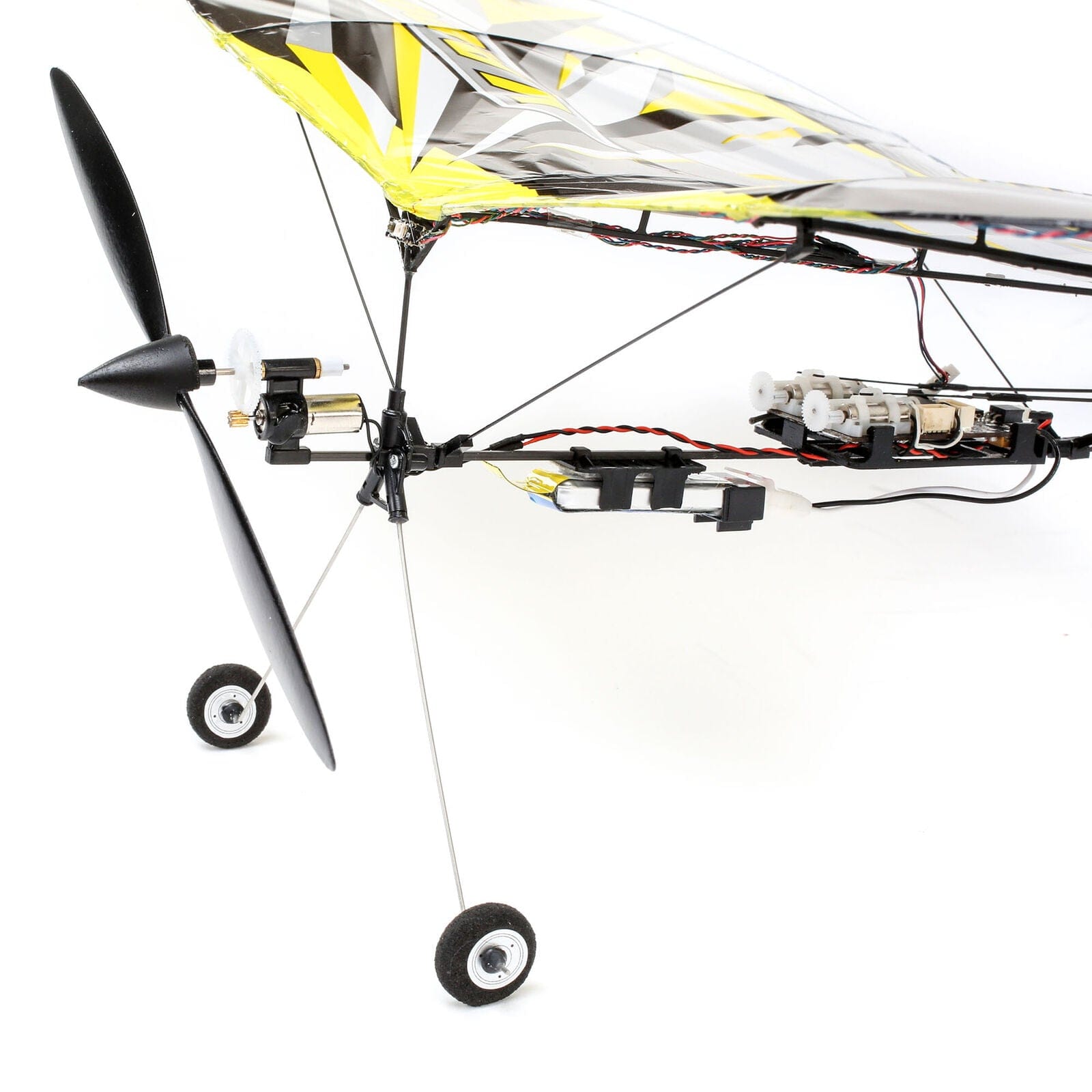 HobbyZone Remote Control Planes E-flite UMX Night Vapor RTF with AS3X® & SAFE® Select – Glow-in-the-Dark Mini Floater