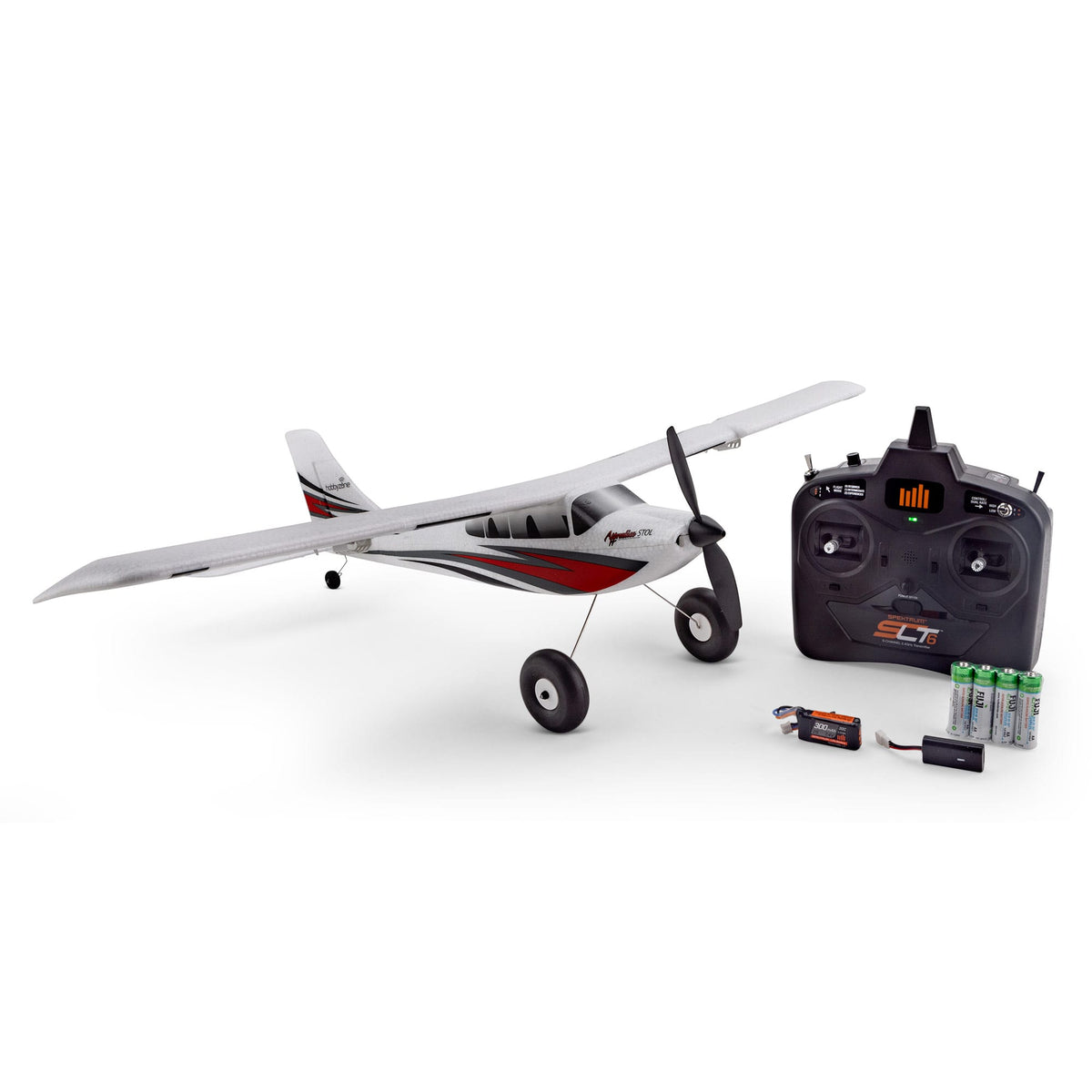 HobbyZone Remote Control Planes HobbyZone Apprentice STOL S 700mm RTF RC Airplane with SAFE, Battery and Charger Included