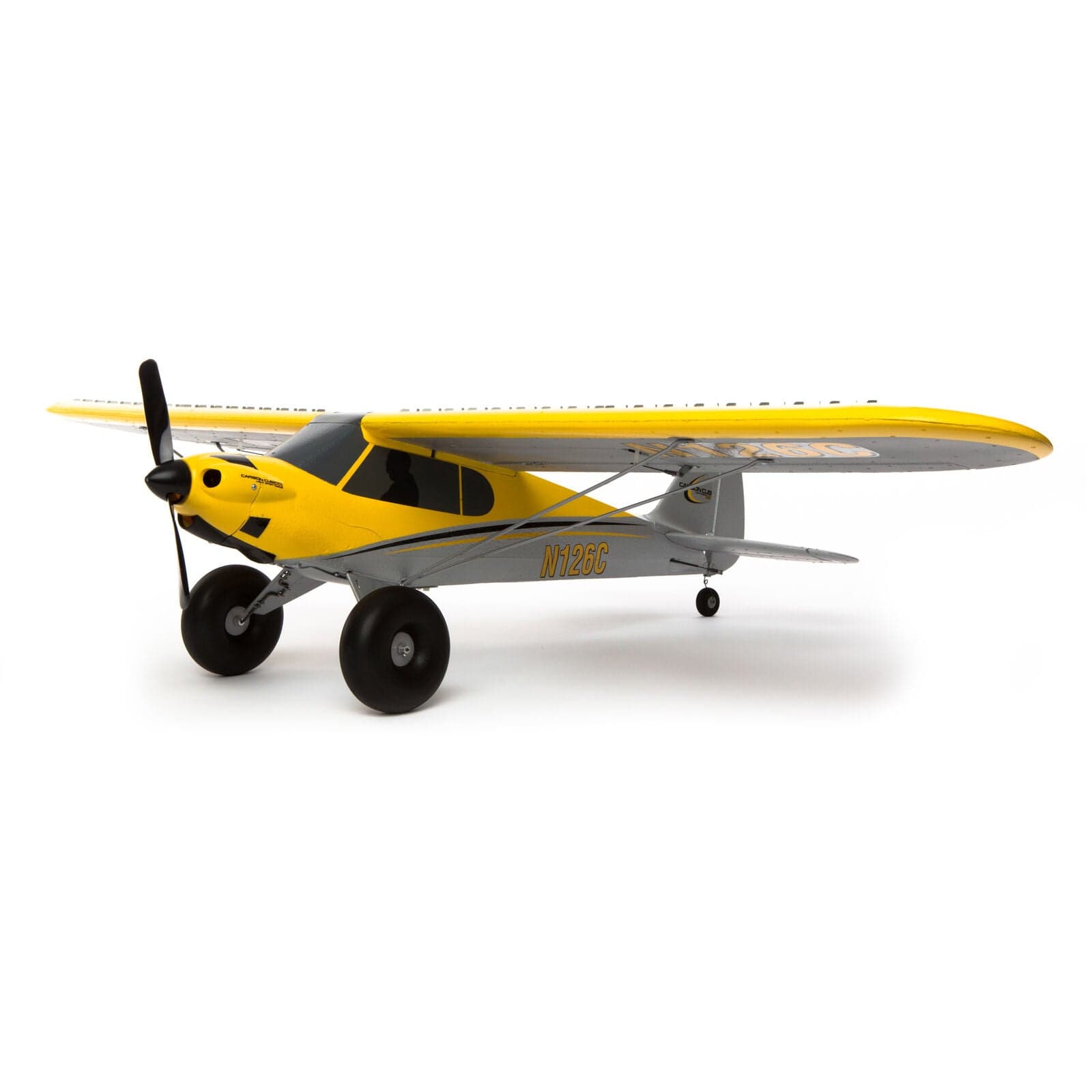 HobbyZone Remote Control Planes HobbyZone Carbon Cub S-2 1.3m RTF Basic – Ultra-Stable Trainer