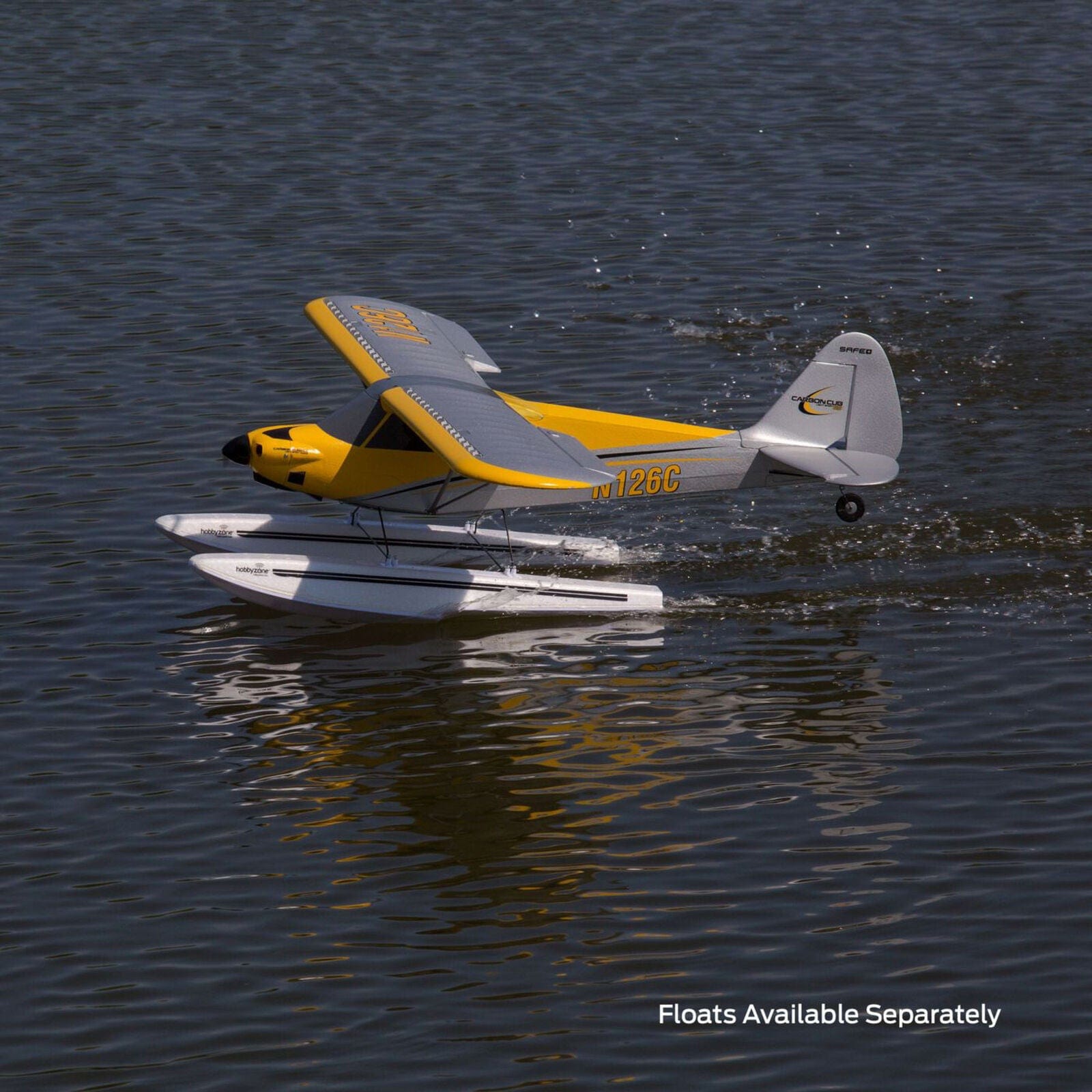 HobbyZone Remote Control Planes HobbyZone Carbon Cub S-2 1.3m RTF Basic – Ultra-Stable Trainer