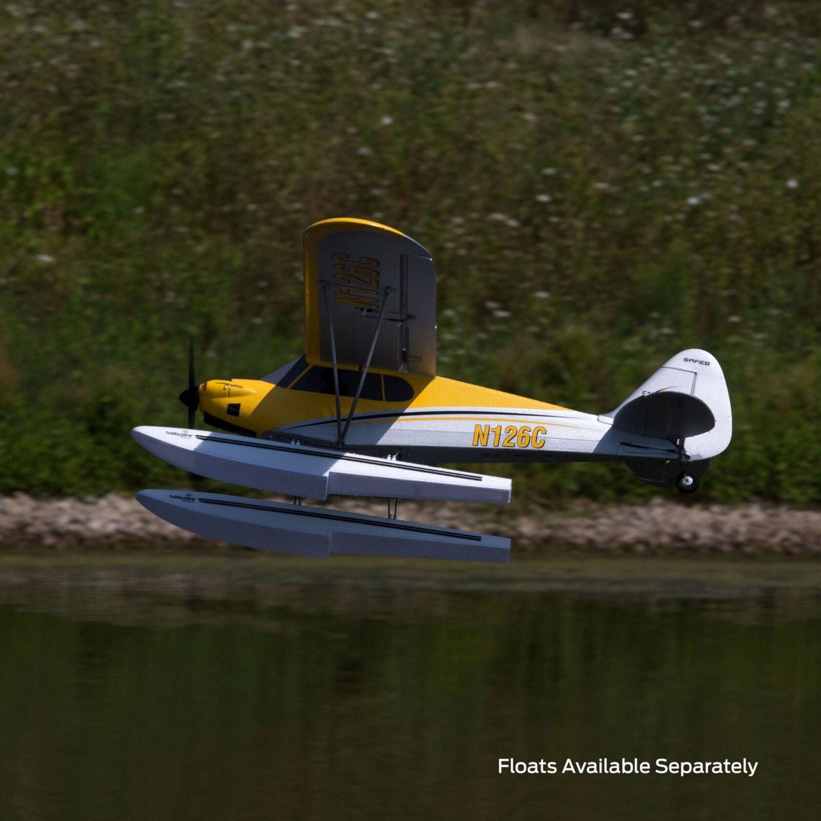 HobbyZone Remote Control Planes HobbyZone Carbon Cub S-2 1.3m RTF Basic – Ultra-Stable Trainer