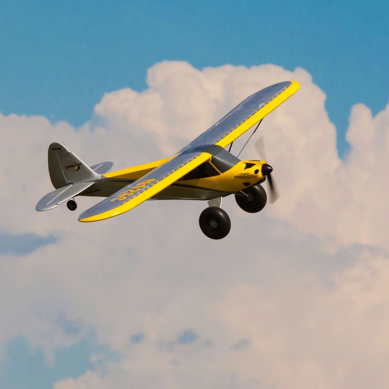 HobbyZone Remote Control Planes HobbyZone Carbon Cub S-2 1.3m RTF Basic – Ultra-Stable Trainer