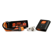 Spektrum Remote Control Planes Smart Powerstage Air Bundle: 2200mAh 3S G2 LiPo Battery / S120 Charger
