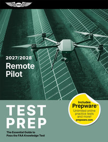 ASA Remote Pilot ASA 2027-2028 Remote Pilot Test Prep (Book, Download, Online): Ace Your FAA Exam