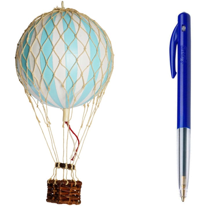 Authentic Models Sculptures & Statues Authentic Models Light Blue Floating The Skies Hot Air Balloon - AP160BL