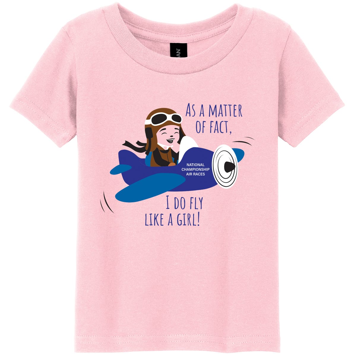 Roswell Air Races Shirts 2T / Pink I Fly Like a Girl Roswell Air Races Toddler T-Shirt