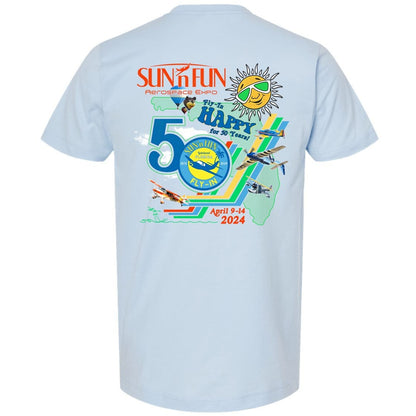 SUN 'n FUN Shirts 2XLarge / Baby Blue Official Poster SUN 'n FUN 2024 T-Shirt