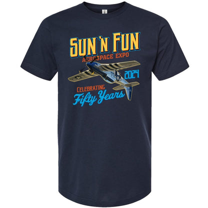 SUN 'n FUN Shirts 2XLarge / Navy Crazy Horse SUN 'n FUN 2024 T-Shirt