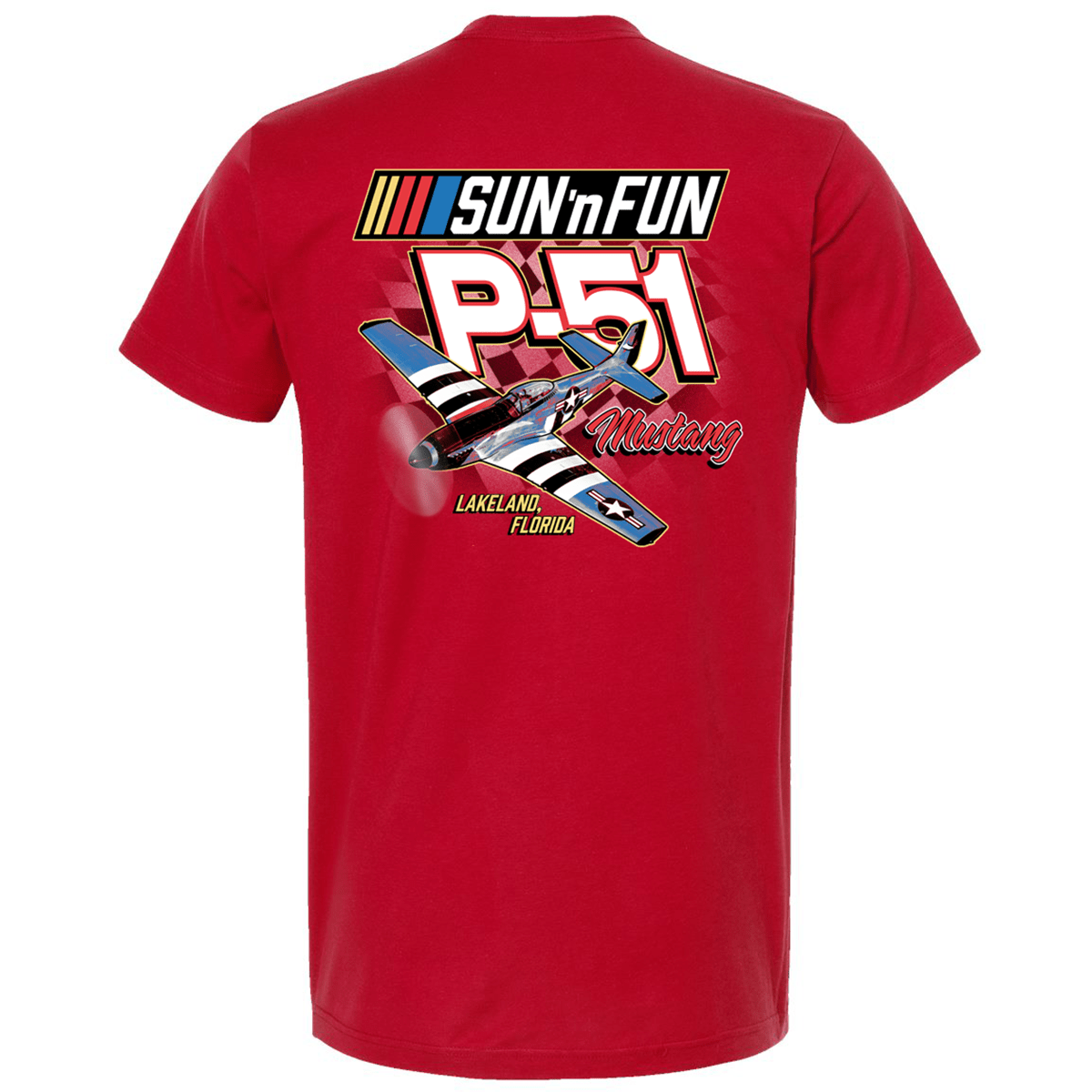 SUN 'n FUN Shirts 51 Mustang SUN 'n FUN 2025 T-Shirt