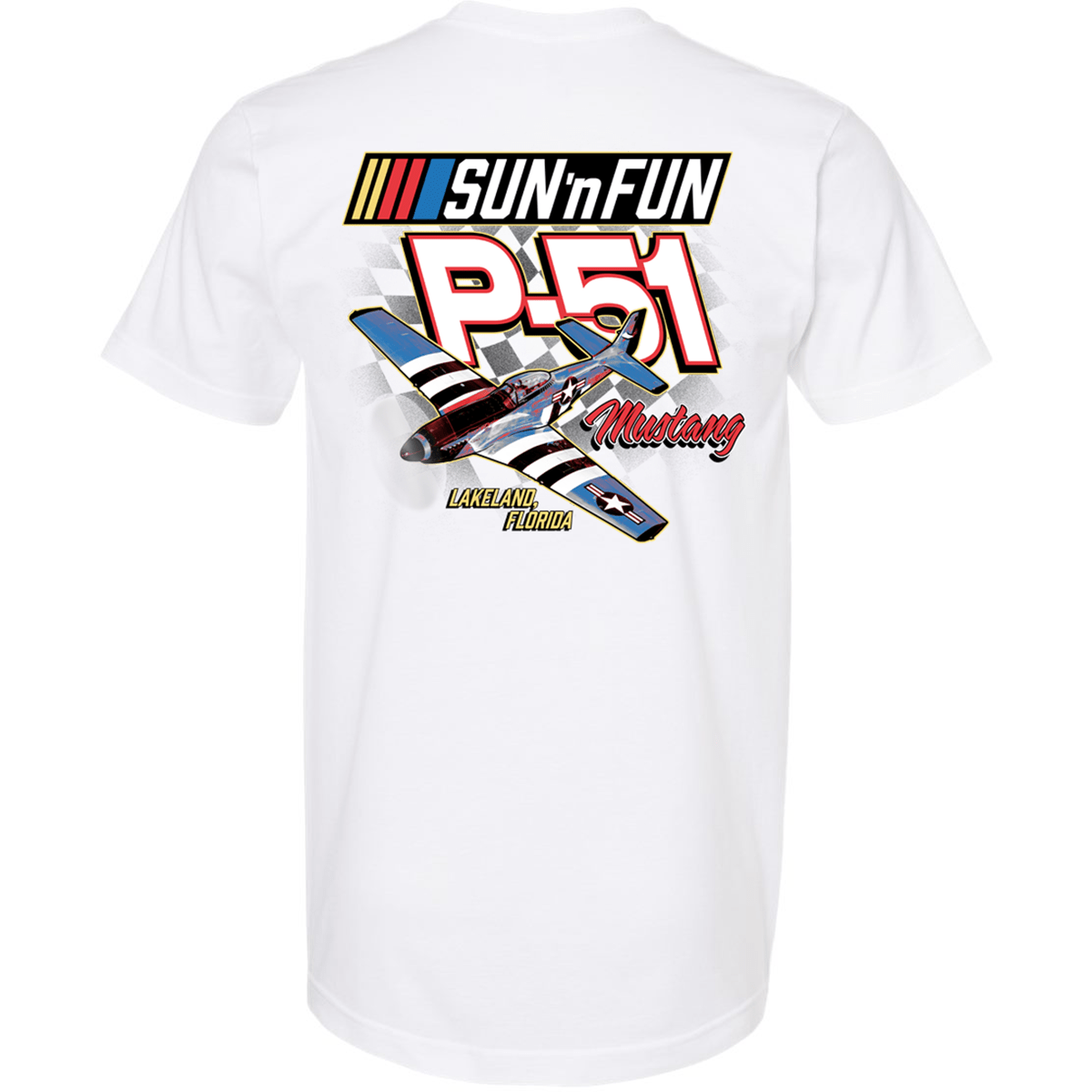 SUN 'n FUN Shirts 51 Mustang SUN 'n FUN 2025 T-Shirt