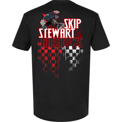 Skip Stewart Shirts Checkerboard Skip Stewart Airshows T-Shirt