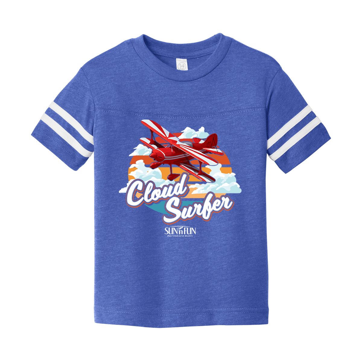 Sun N SUN n FUN Toddler T-Shirt – Cloud Surfer Airplane Tee