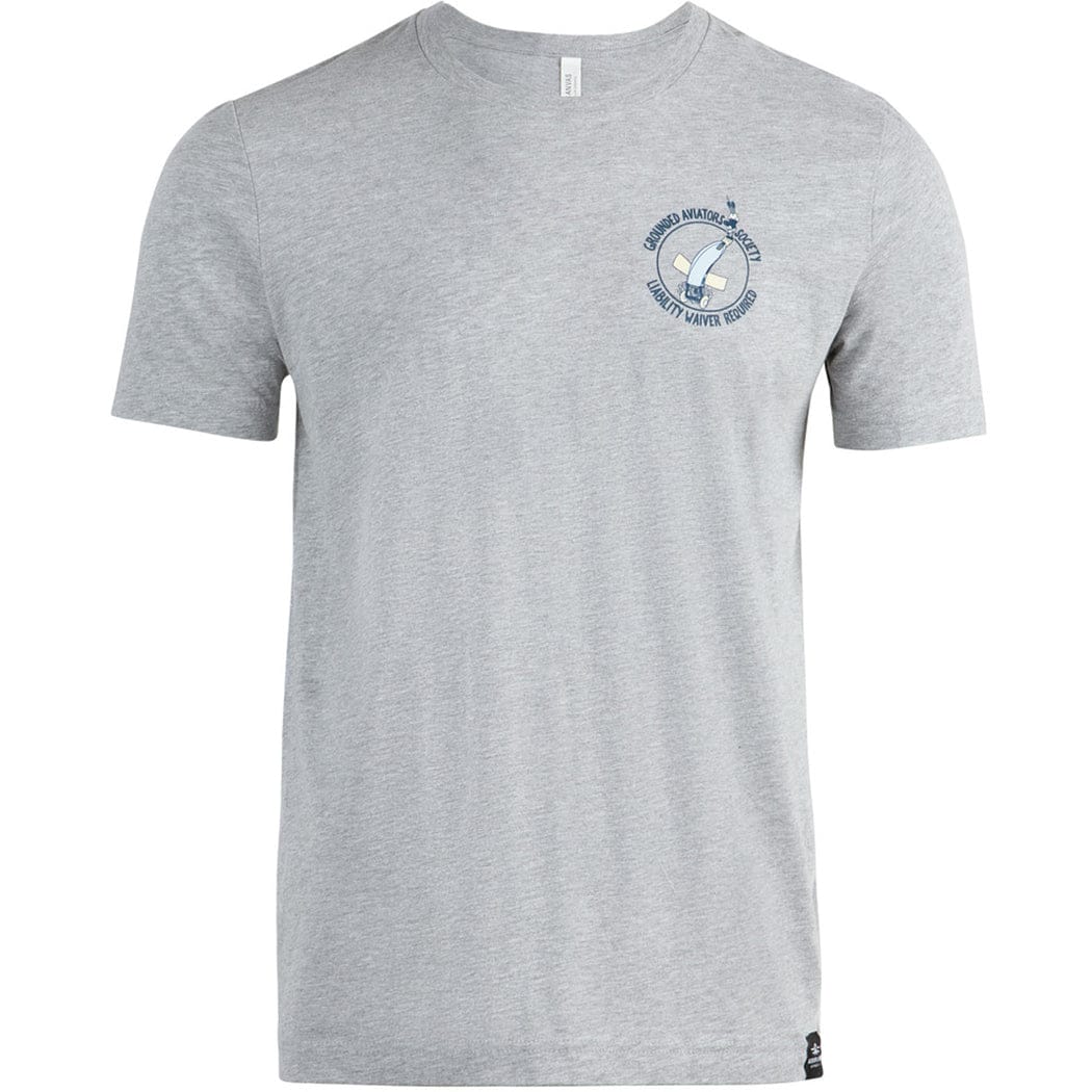 Aeroplane Apparel Company Shirts Grounded Aviators Society - Original Daredevil Flight School T-Shirt by Aeroplane Apparel Co.