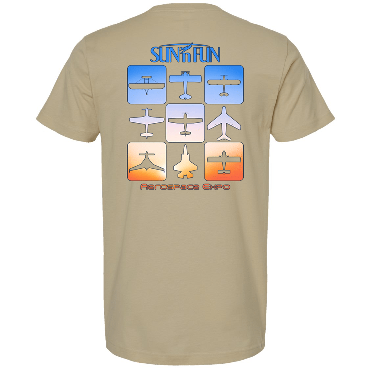 SUN 'n FUN Shirts Iconic Aircraft SUN 'n FUN 2025 Pocket T-Shirt