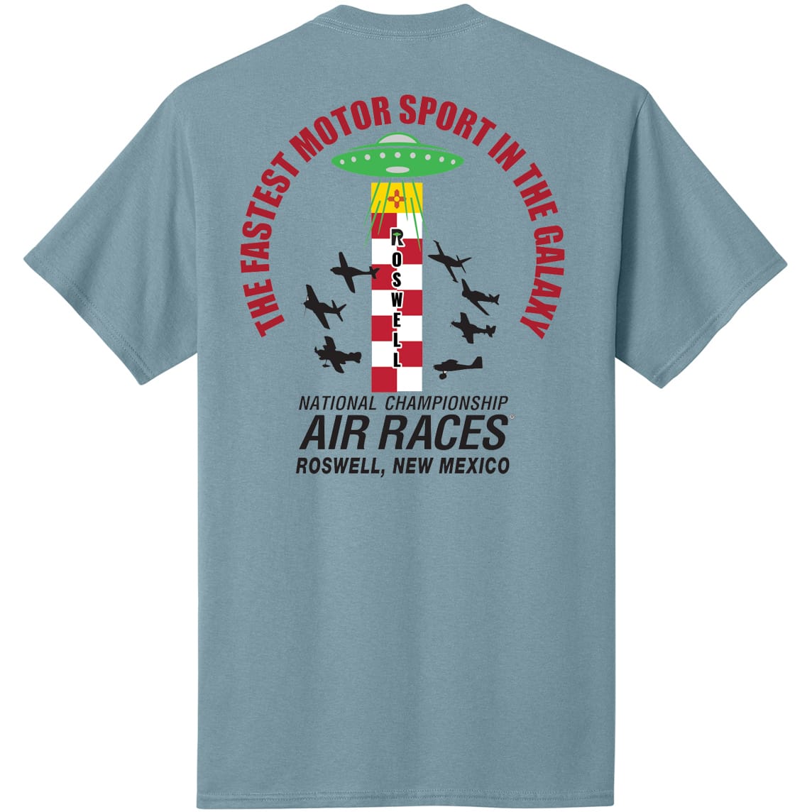 Roswell Air Races Shirts L / Blue Fastest in the Galaxy Roswell Air Races T-Shirt