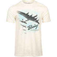 Aeroplane Apparel Company Shirts Large / natural Boeing WWII B-17 Flying Fortress T-Shirt by Aeroplane Apparel Co.