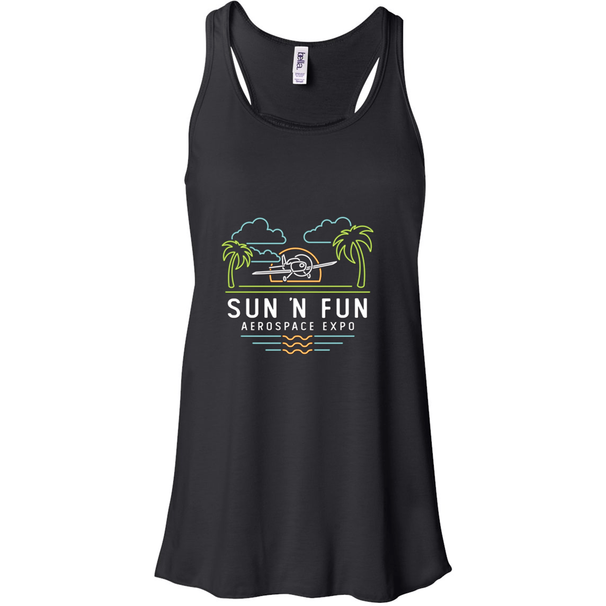 SUN 'n FUN Shirts Neon SUN 'n FUN 2025 Womens Flowy Tanktop