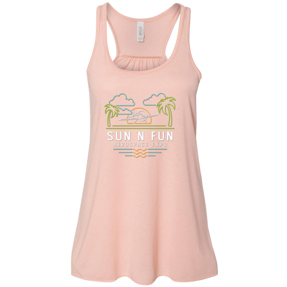 SUN 'n FUN Shirts Neon SUN 'n FUN 2025 Womens Flowy Tanktop