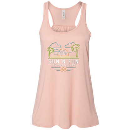 SUN 'n FUN Shirts Neon SUN 'n FUN 2025 Womens Flowy Tanktop