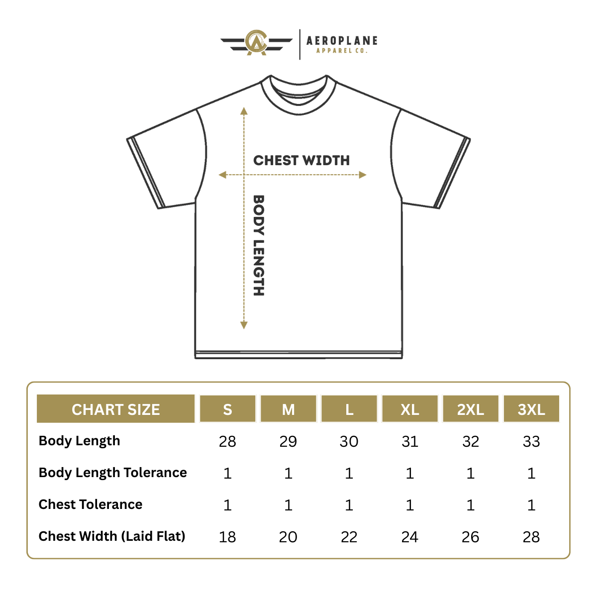 Aeroplane Apparel Company Shirts North American Aviation (NAA) Logo T-Shirt by Aeroplane Apparel Co.