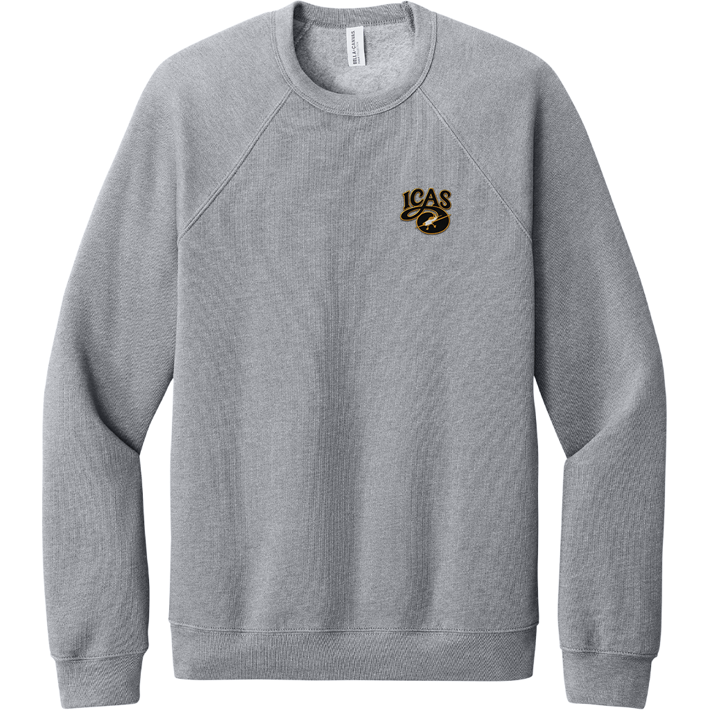 Aeroplane Apparel Company Shirts S / Athletic Heather ICAS BELLA+CANVAS® Unisex Sponge Fleece Raglan Sweatshirt