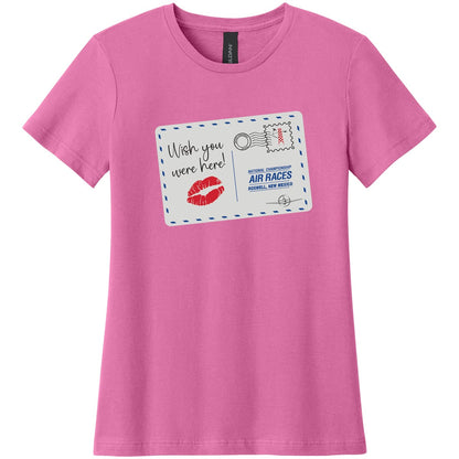 Roswell Air Races Shirts S / Azalea Wish You Were Here Roswell Air Races Women's T-Shirt