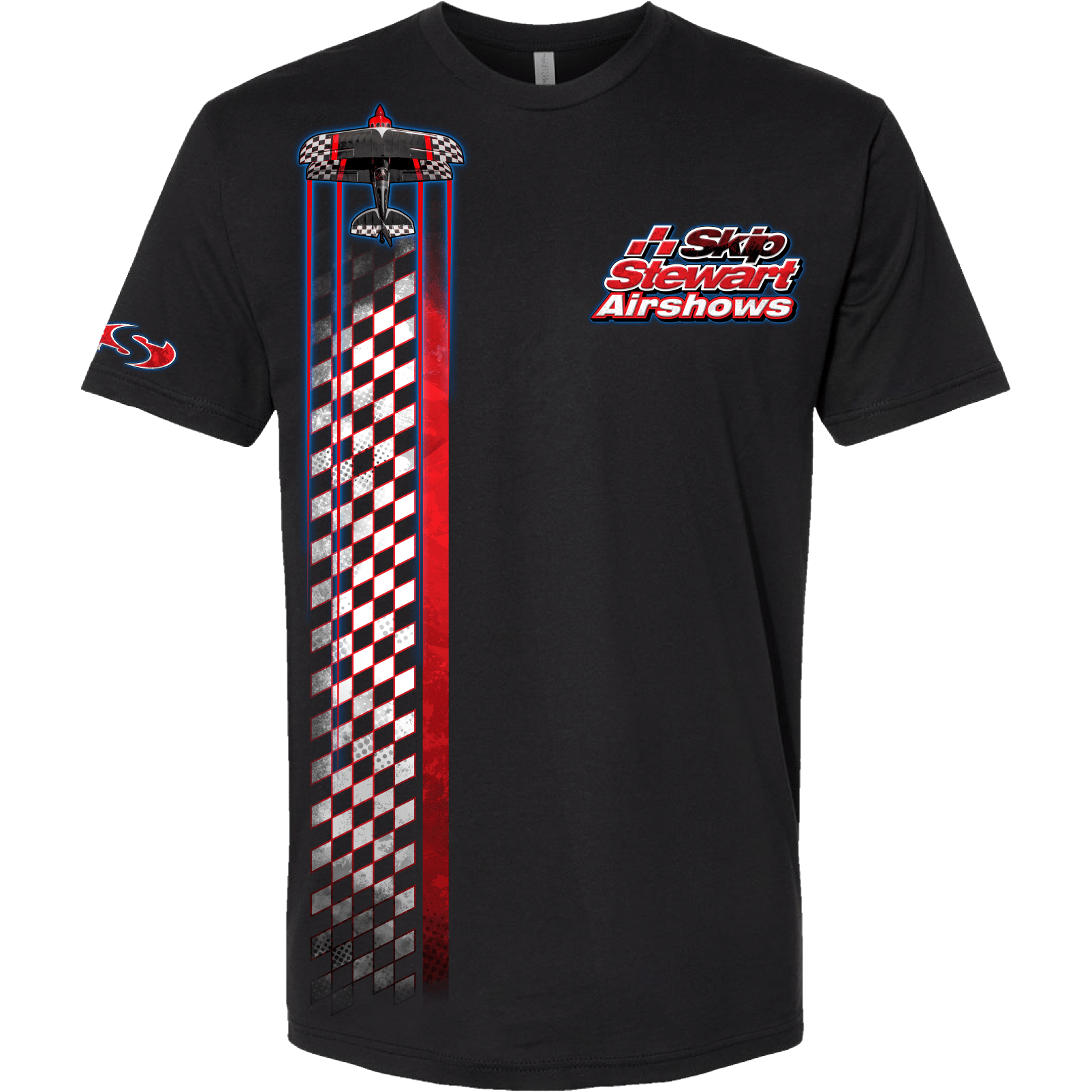 Skip Stewart Shirts S / Black Going Vertical Skip Stewart Airshows T-Shirt