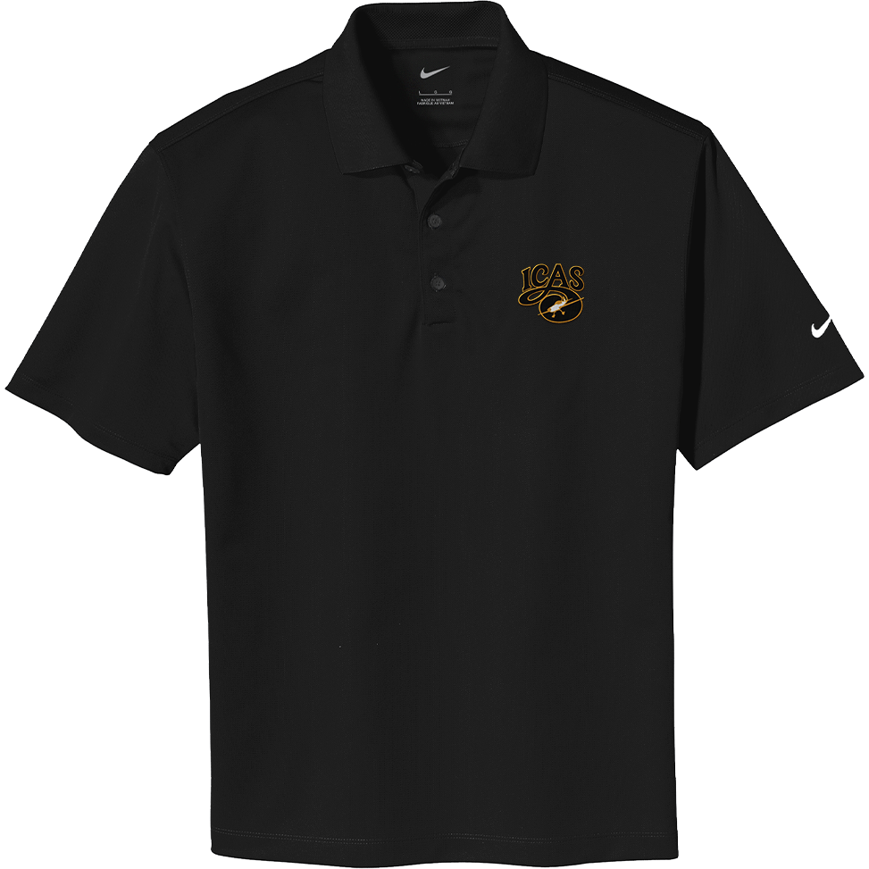 Aeroplane Apparel Company Shirts S / Black ICAS Nike Tech Basic Dri-FIT Polo