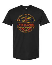 Roswell Air Races Shirts S / Black Landscape Roswell Air Races Unisex T-Shirt