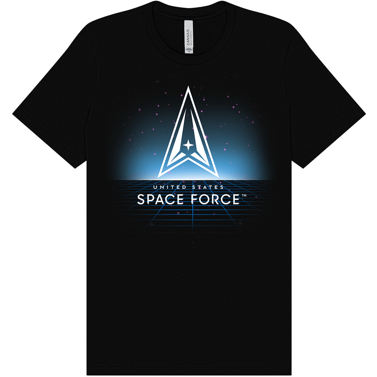 Aeroplane Apparel Company Shirts S / Black U.S. Space Force Horizon T-Shirt by Aeroplane Apparel Co.