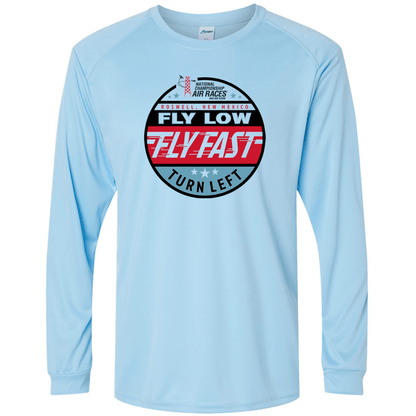 Roswell Air Races Shirts S / Blue Mist Fly Fast Seal Roswell Air Races UPF 50+ Long Sleeve Sun Shirt