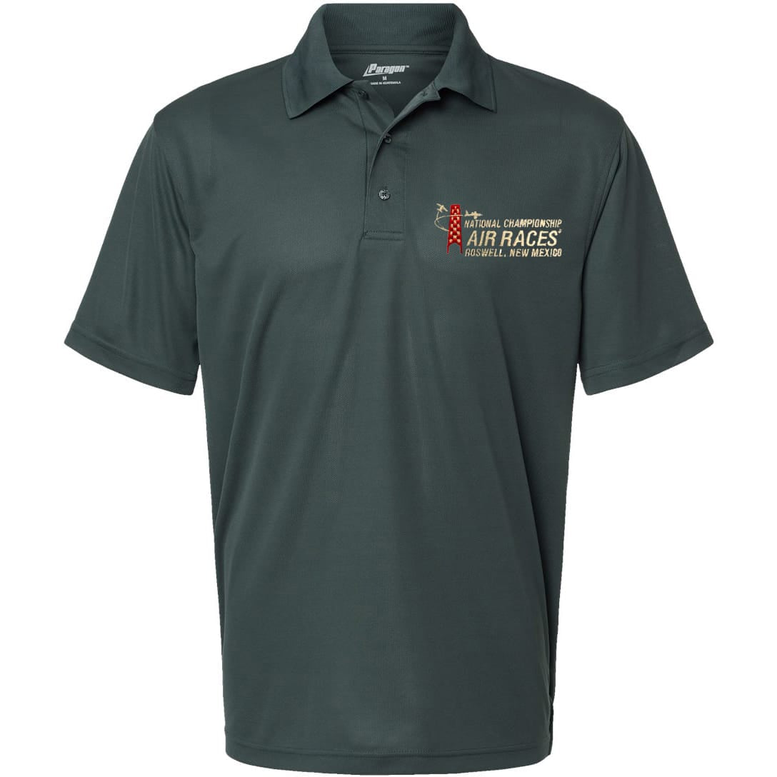 Roswell Air Races Shirts S / Carbon Roswell Air Races Mesh Performance UV Polo