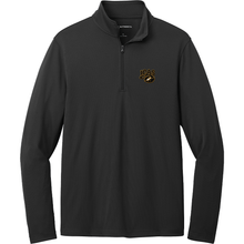 Aeroplane Apparel Company Shirts S / Deep Black ICAS Port Authority® Dry Zone® UV Micro-Mesh 1/4-Zip