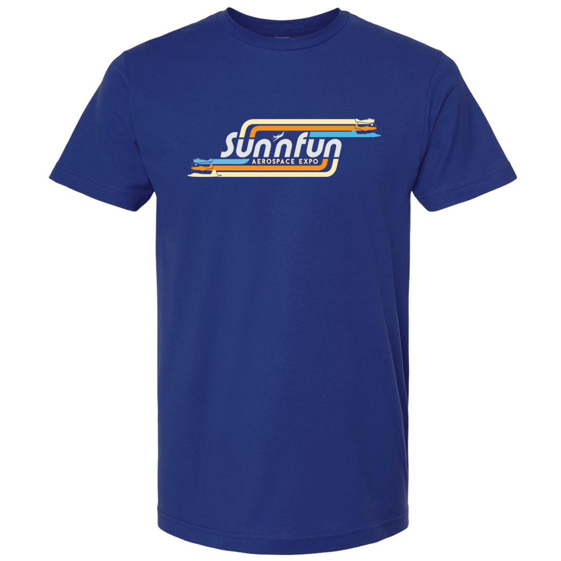 SUN 'n FUN Shirts S / Deep Blue Skyline Stripes SUN 'n FUN 2026 T-Shirt