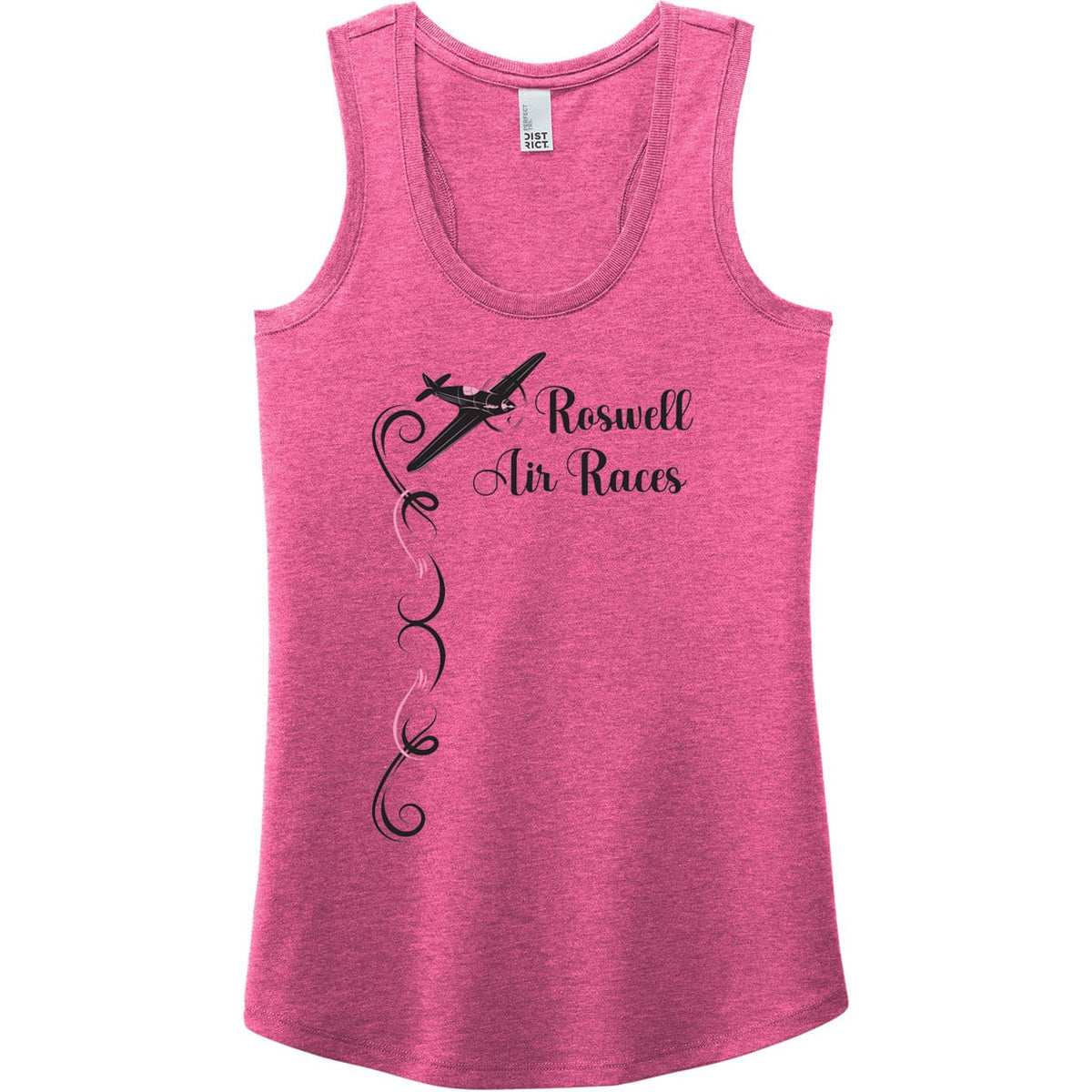 Roswell Air Races Shirts S / Fuchsia Frost Roswell Air Races Women's Racerback Tank Top