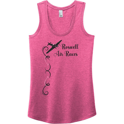 Roswell Air Races Shirts S / Fuchsia Frost Roswell Air Races Women's Racerback Tank Top