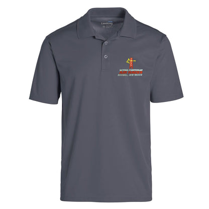 Roswell Air Races Shirts S / Gray Roswell Air Races Micro Pique Performance Polo