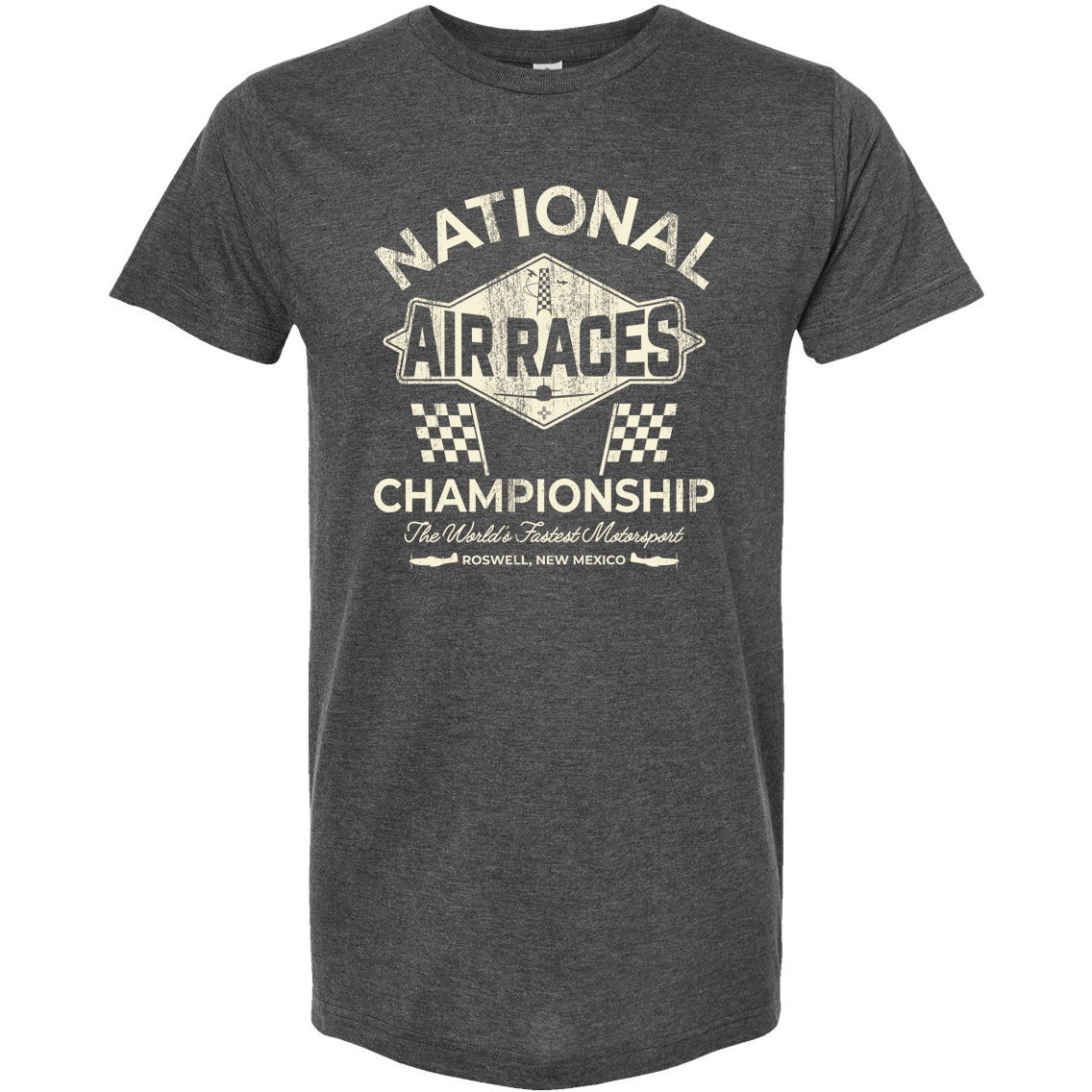Roswell Air Races Shirts S / Heather Charcoal Desert Diamond Roswell Air Races T-Shirt