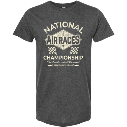 Roswell Air Races Shirts S / Heather Charcoal Desert Diamond Roswell Air Races T-Shirt
