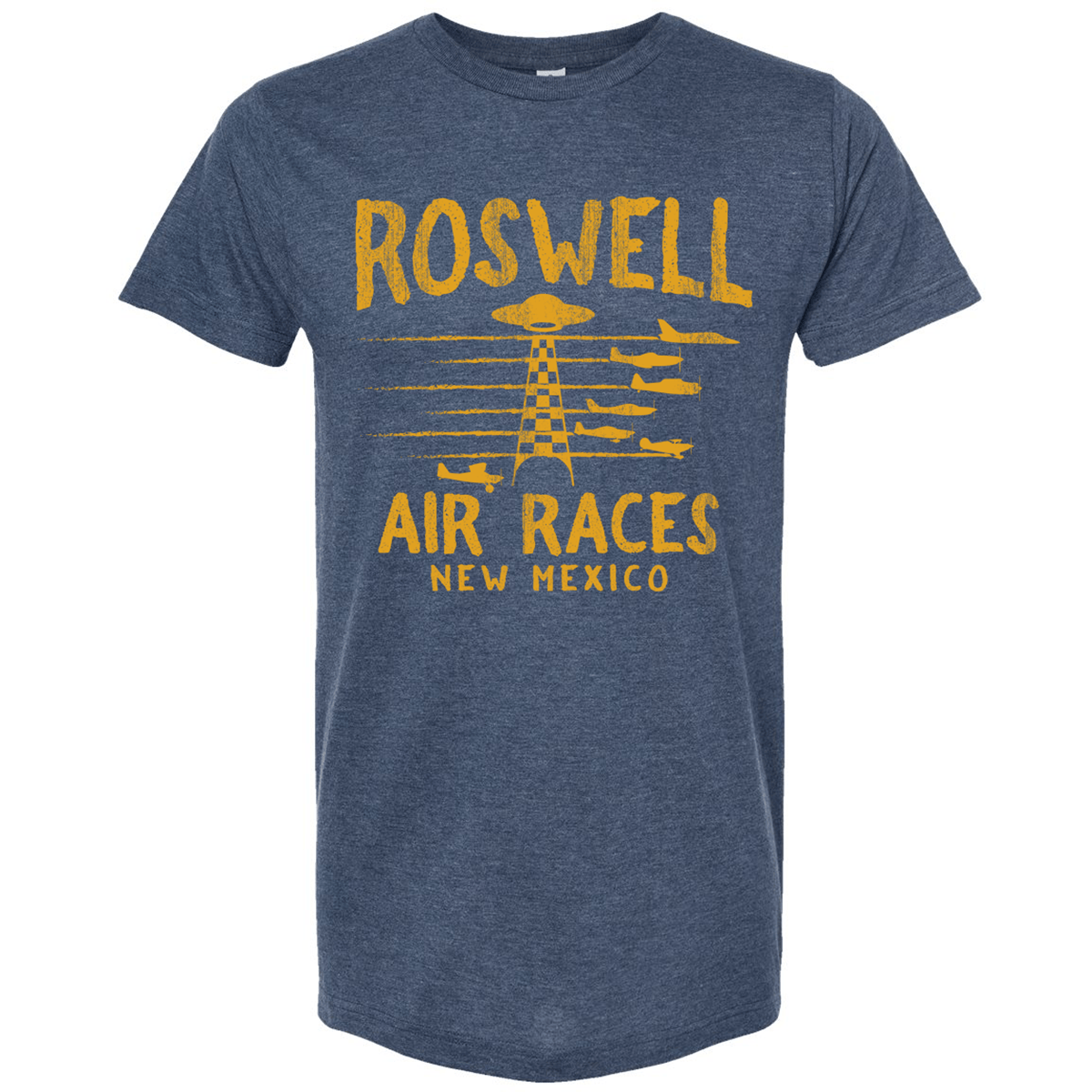Roswell Air Races Shirts S / Heather Denim Alien Airspace Roswell Air Races T-Shirt