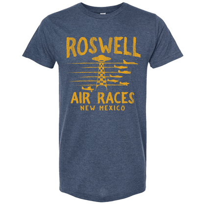 Roswell Air Races Shirts S / Heather Denim Alien Airspace Roswell Air Races T-Shirt