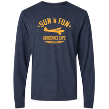 SUN 'n FUN Shirts S / Heather Denim Cubbin Around SUN 'n FUN 2025 Long Sleeve T-Shirt